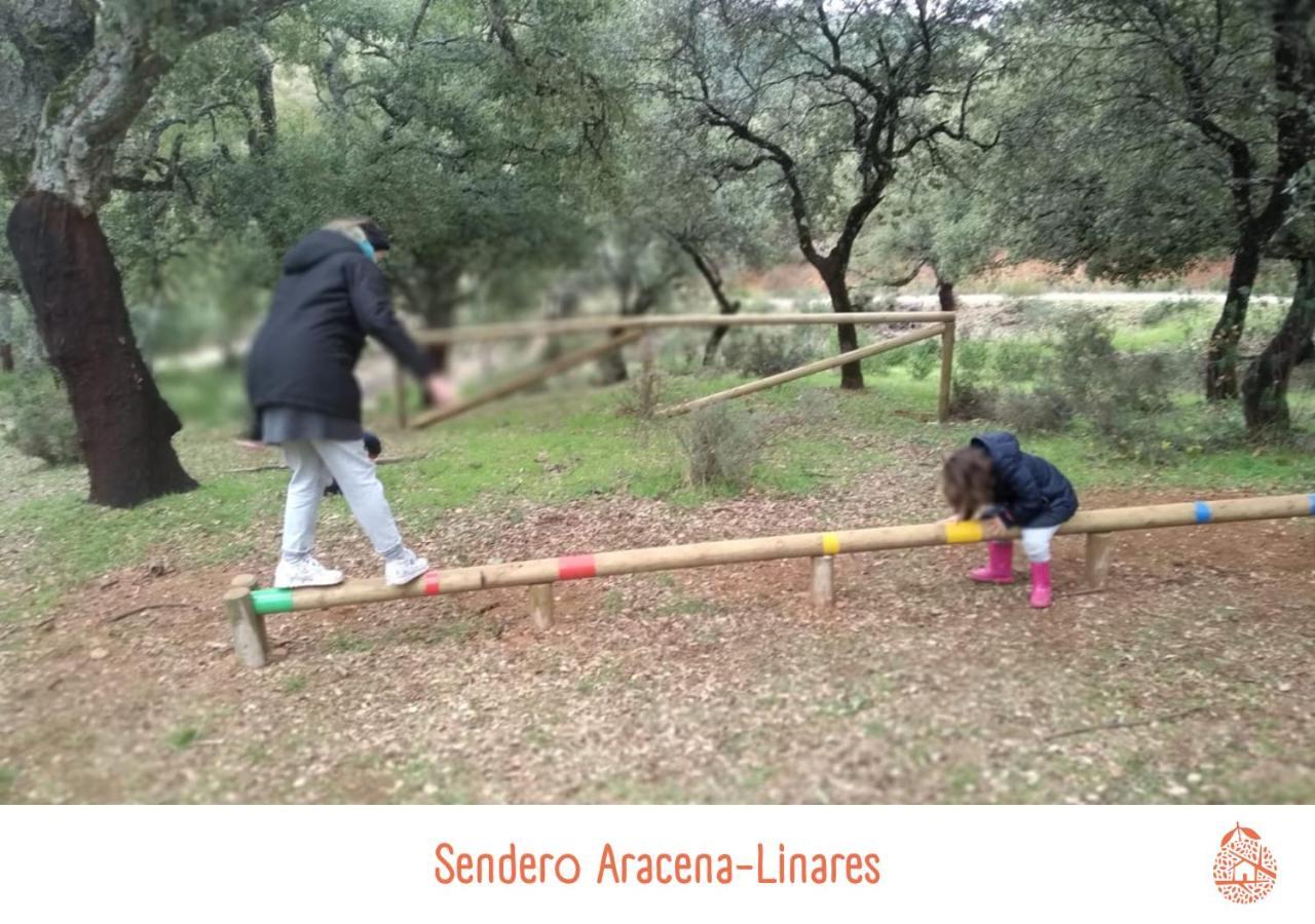 Casa Mandarina Aracena Villa Bagian luar foto